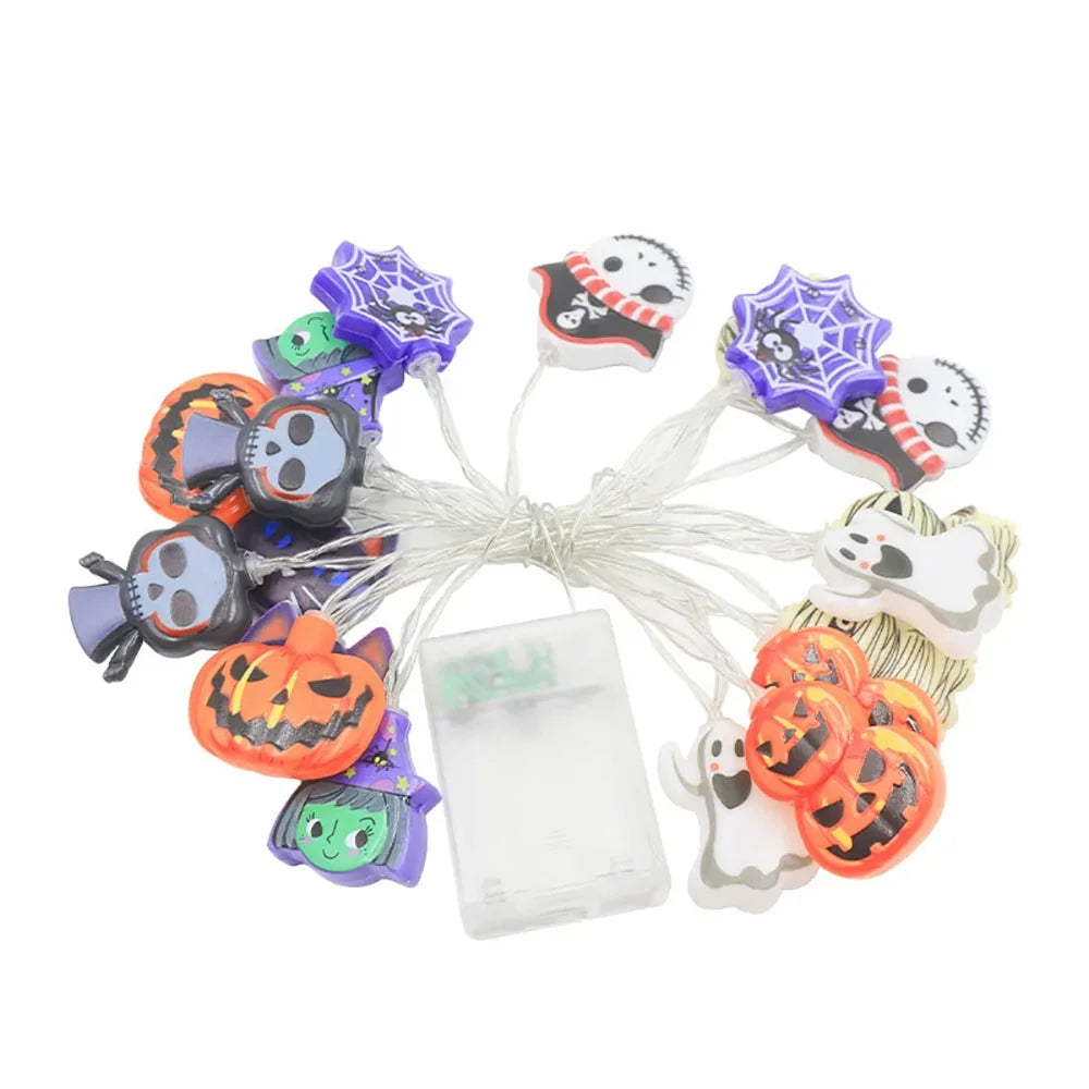 Spooky-Cute Halloween LED String Lights (3M)