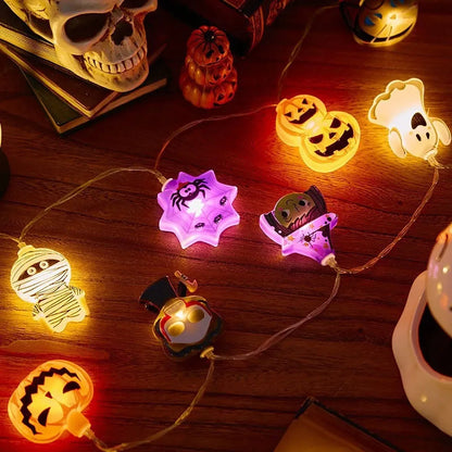 Spooky-Cute Halloween LED String Lights (3M)