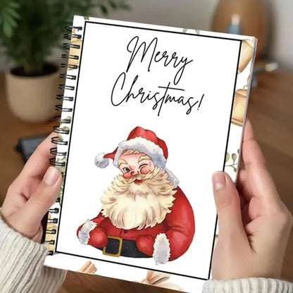 Christmas Gift Card Book Holder – Spiral Bound Holiday Greeting Card Album & Keeper