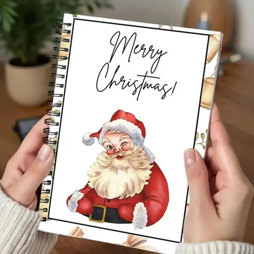 Christmas Gift Card Book Holder – Spiral Bound Holiday Greeting Card Album & Keeper