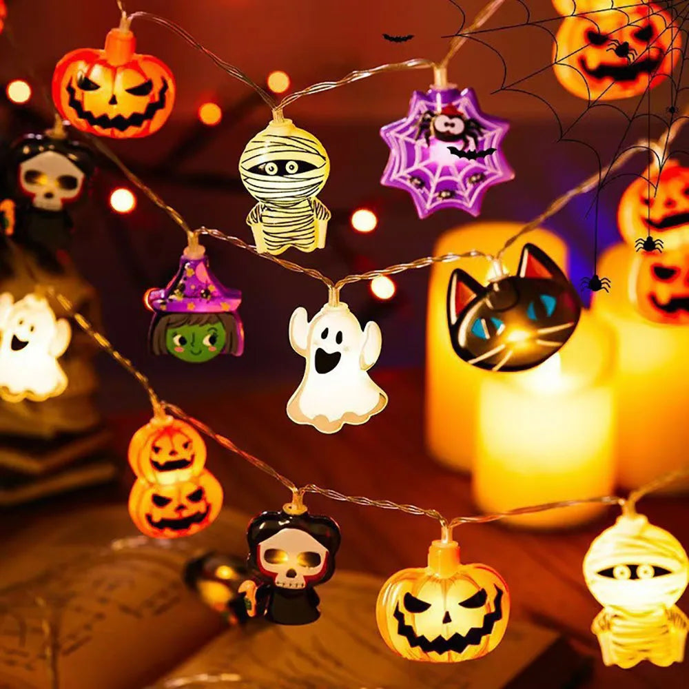 Spooky-Cute Halloween LED String Lights (3M)